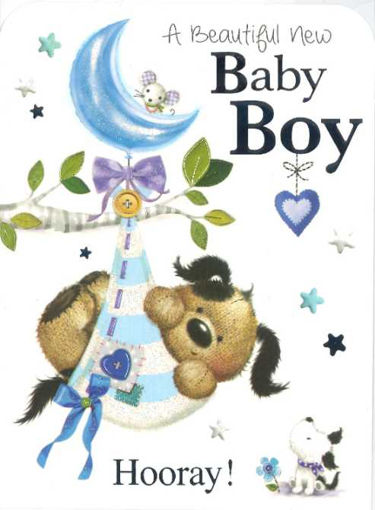 Picture of BEAUTIFUL BABY BOY CARD